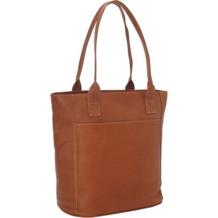 PIEL LEATHER Piel Leather 2967 Xl Laptop Tote Bag - Saddle 2967